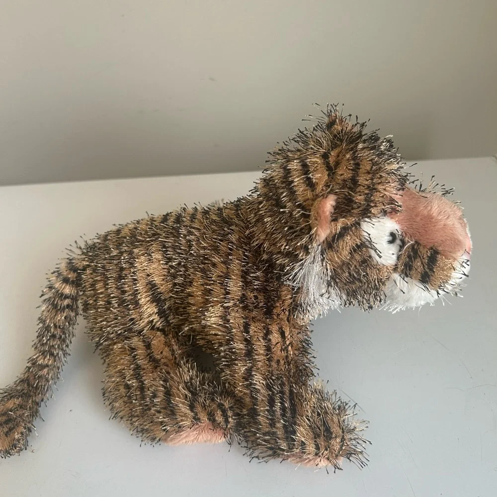 Webkinz GANZ Striped Tiger Soft‎ Plush Brown Black